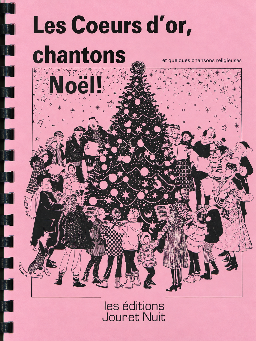 Couverture du livre Les Coeurs d’Or, chantons Noël !